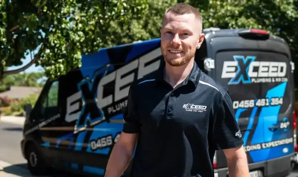 Local Clearview plumber with the service van — 24/7 Emergency Plumber in Broadview